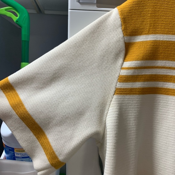 Knit Shirt with Suede trim - TORY BURCH - Picture 6 of 9